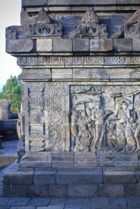 Borobudur bas-relief