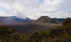 View over Bromo Tengger Semeru National Park