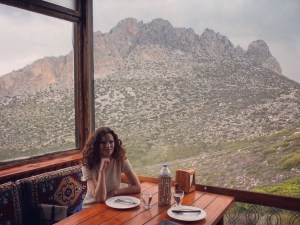 Panoramic view at Buffavento restaurant