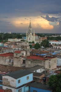 Gran Hotel rooftop view over Camaguey