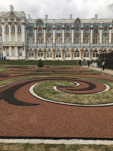 Catherine's Palace and manicured garden