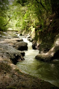 Riverbed near Chorro de las Mozas El Valle Panama