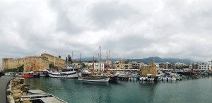 Kyrenia harbor view Girne Northern Cyprus