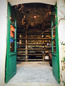 Kamares tavern wine cellar Lofou