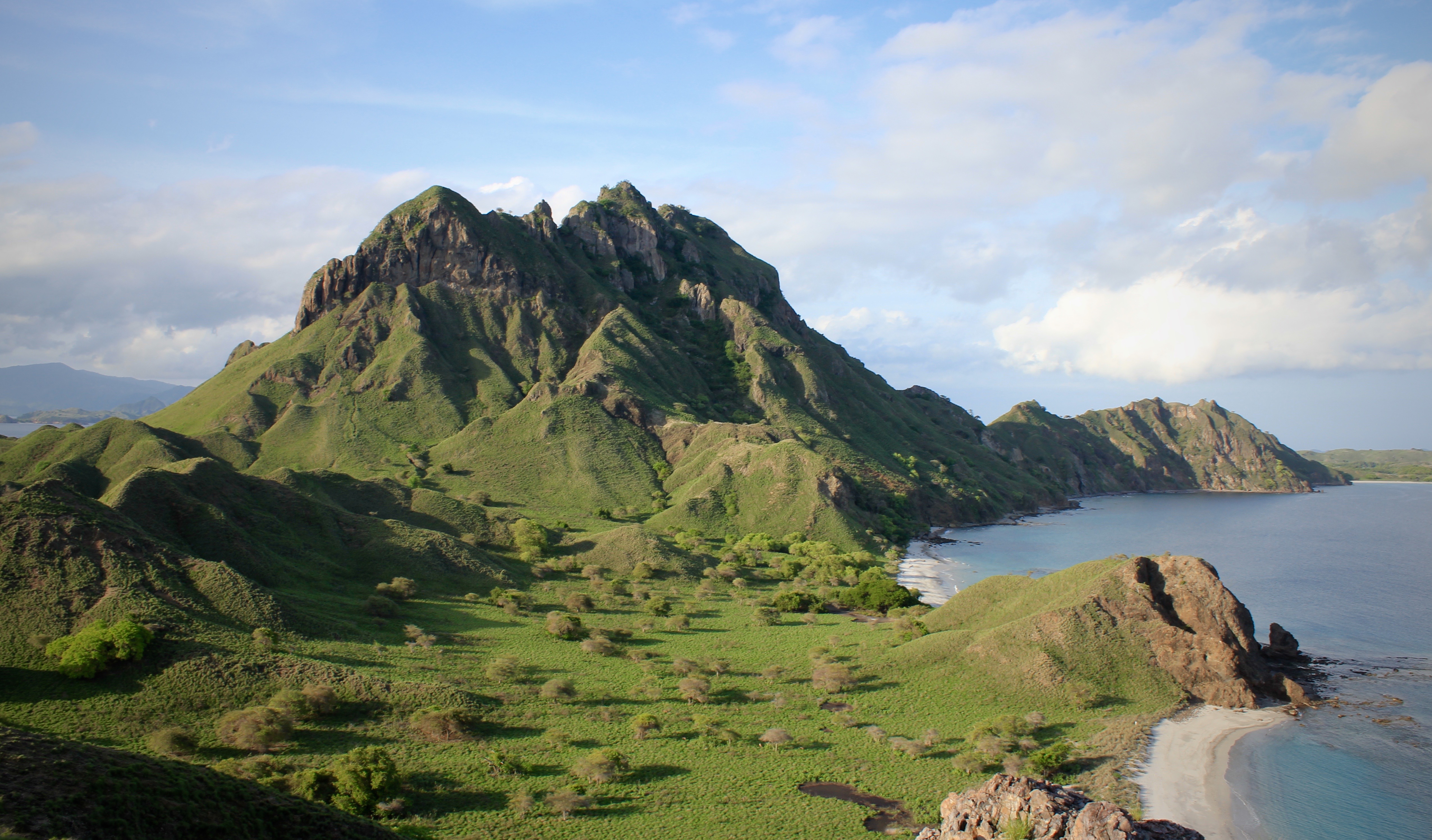 Padar island view from the top