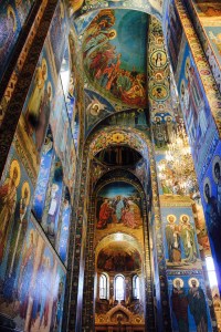 Interior of the Church of the Savior on Spilled Blood