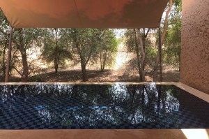 Private pool at Al Wadi Desert Resort