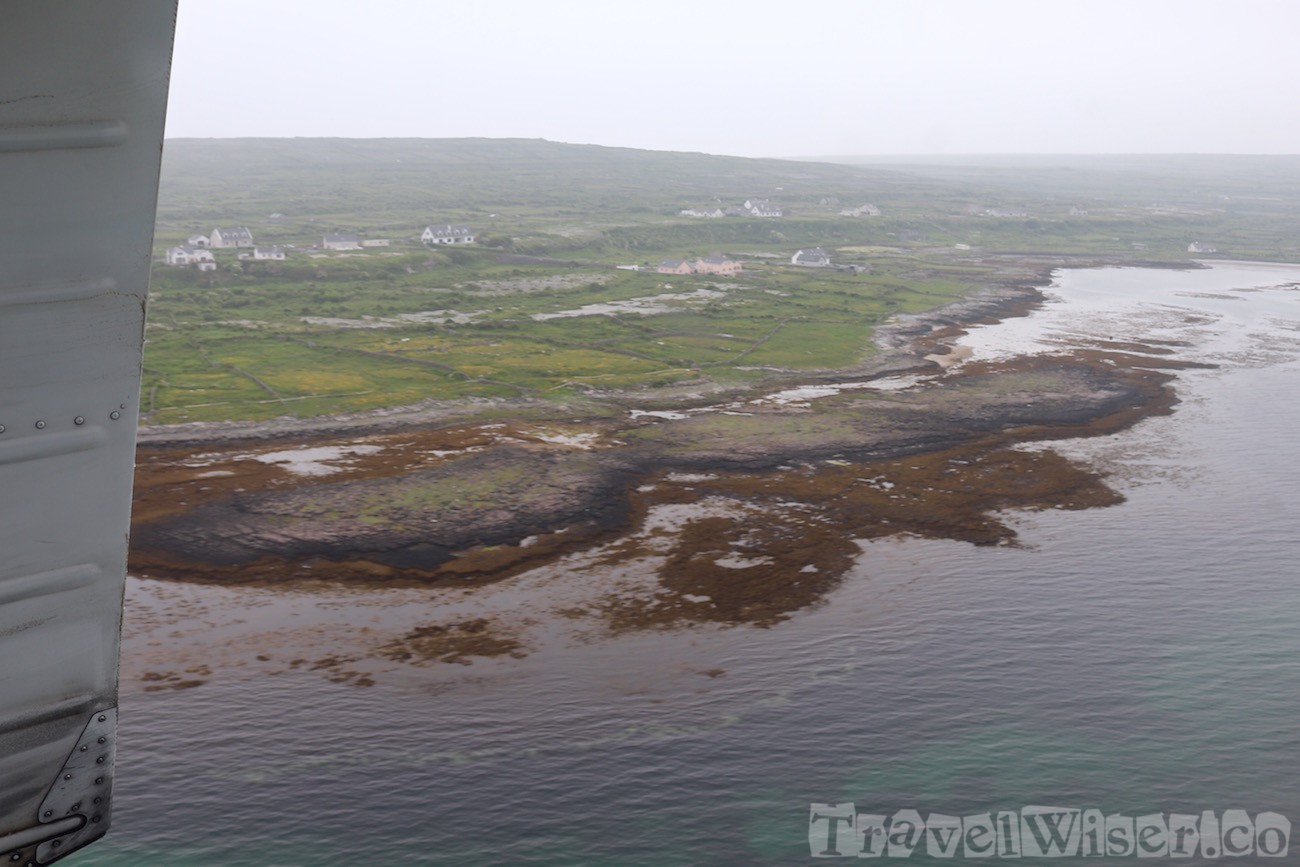 Flying to Inishmore with Are Arann Islands