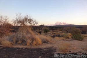 Erta Ale volcano at dawn