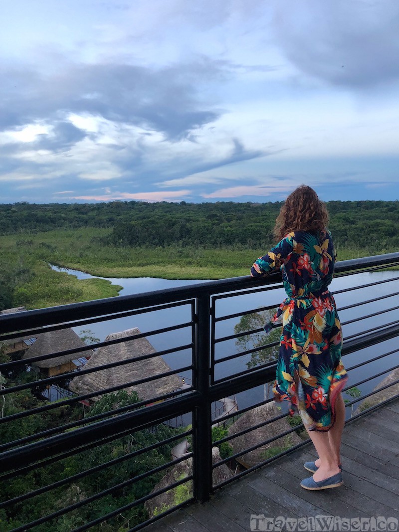 Napo Wildlife Center observation tower