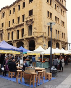 Souk El Tayeb farmers market Beirut