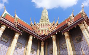 Wat Phra Kaew temple roof
