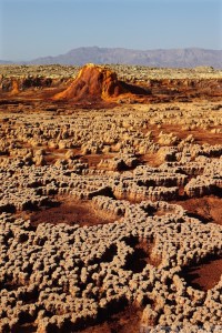 Dallol landscape, Danakil Depression
