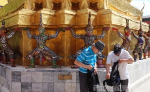 Hanuman chedi, Wat Phra Kaew Bangkok