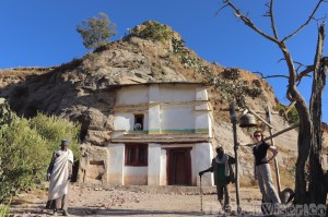 Maryam Korkor church exterior in Tigray