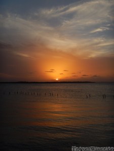 Playa los Cocos sunset