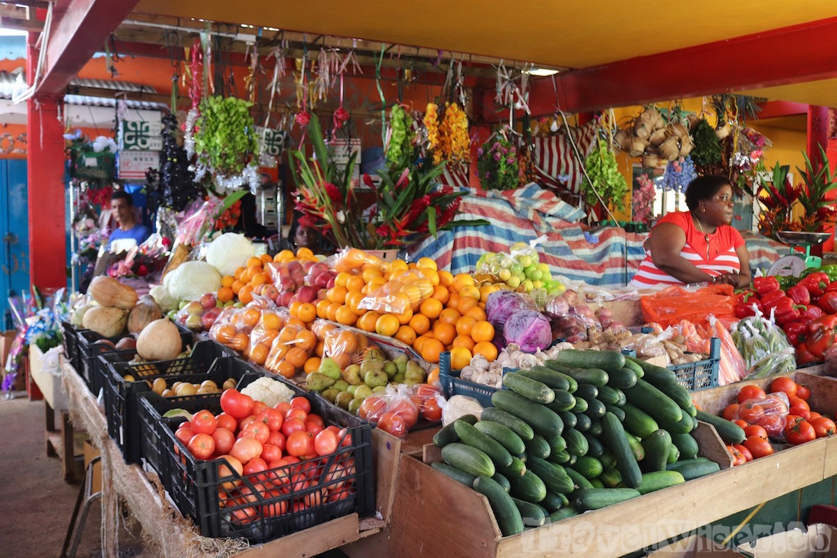 Victoria market, Mahe Seychelles