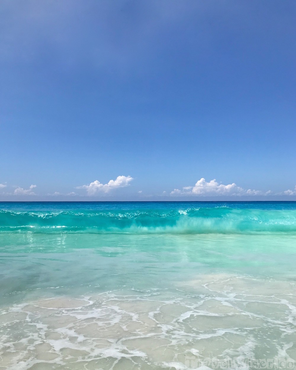 Seychelles clear blue waters