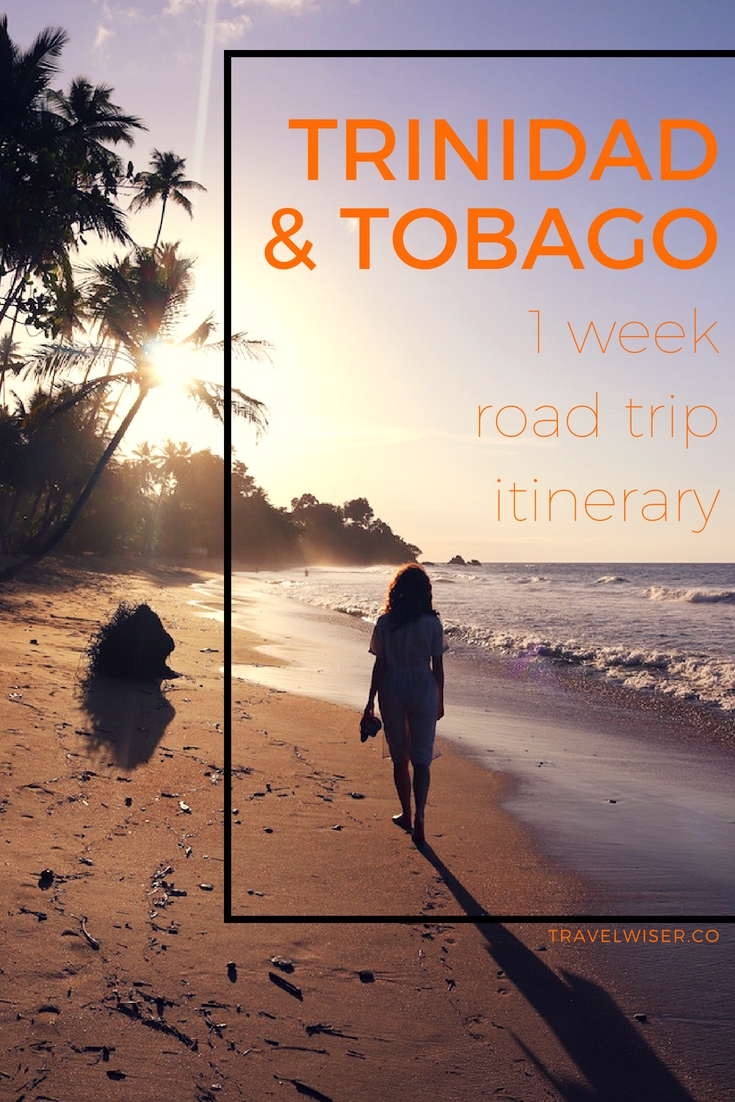 Trinidad and Tobago 1 week itinerary Pinterest pin