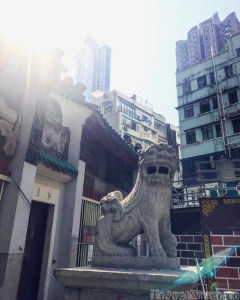 Hong Kong Man Mo Temple exterior