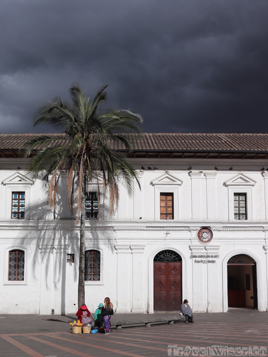 Colonial plaza, Quito Old Town