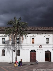 Colonial plaza, Quito Old Town