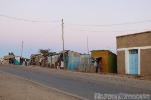 Megab village main road, Tigray Ethiopia