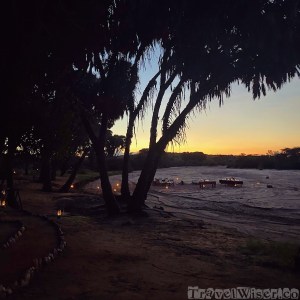Saruni Rhino dinner on the riverbed by candlelight