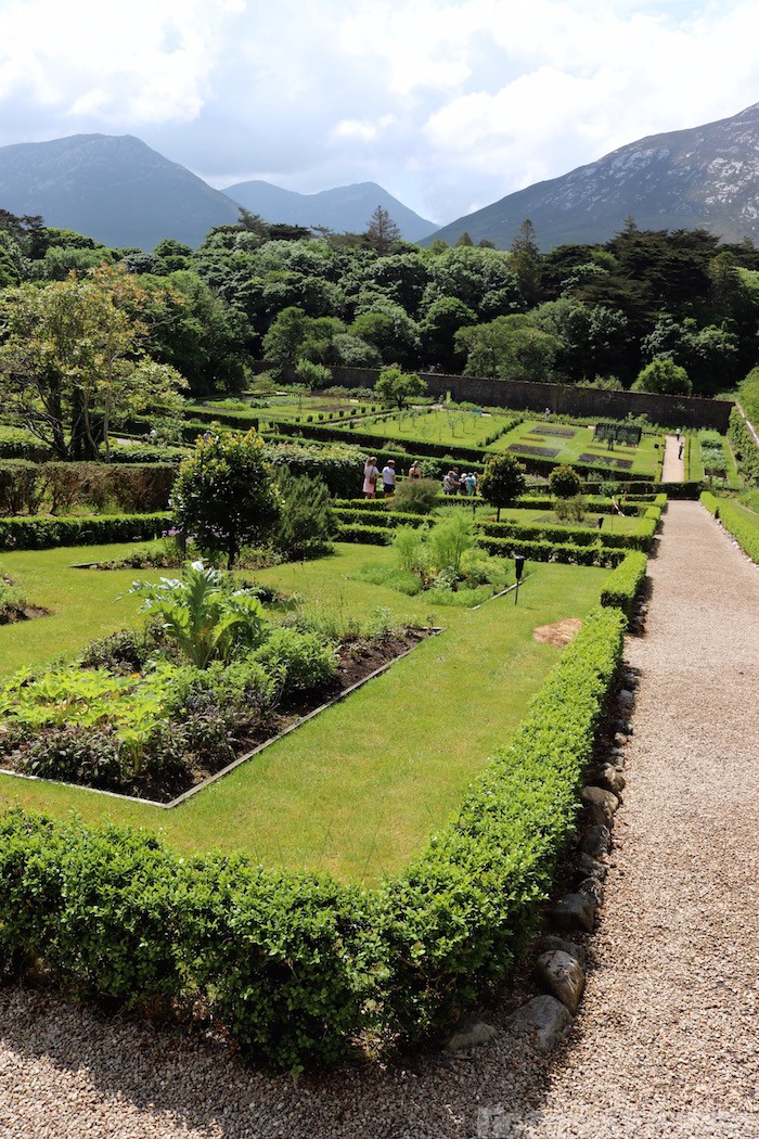 Victorian walled garden at Kylemore Abbey