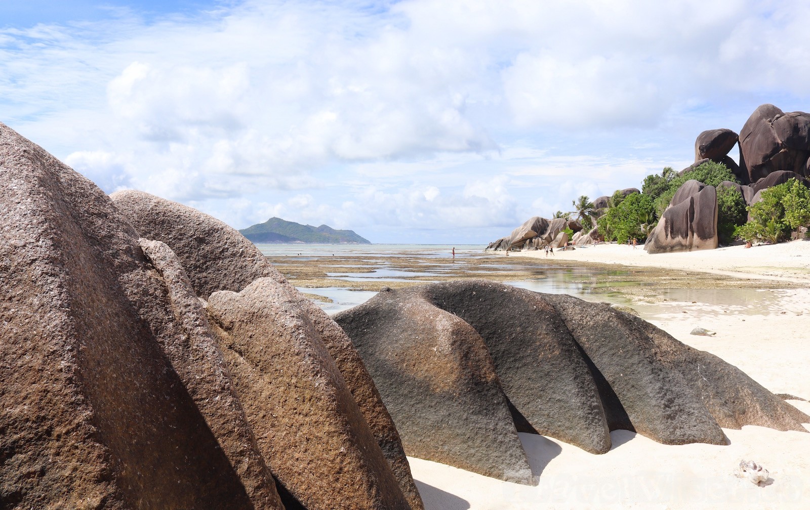 Anse Source d'Argent beach on La Digue Island Seychelles