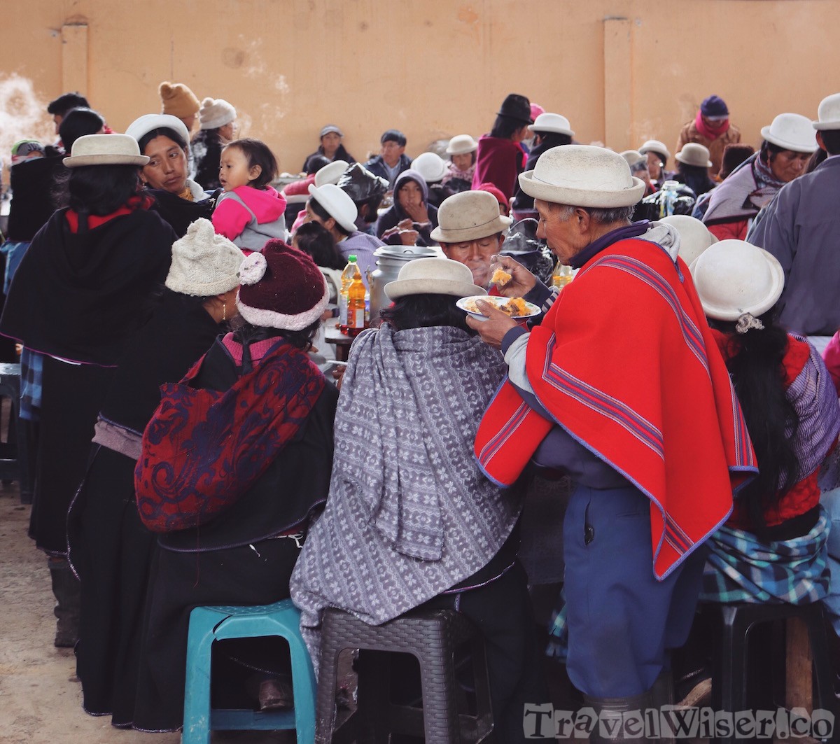 Market foodcourt, Ecuador