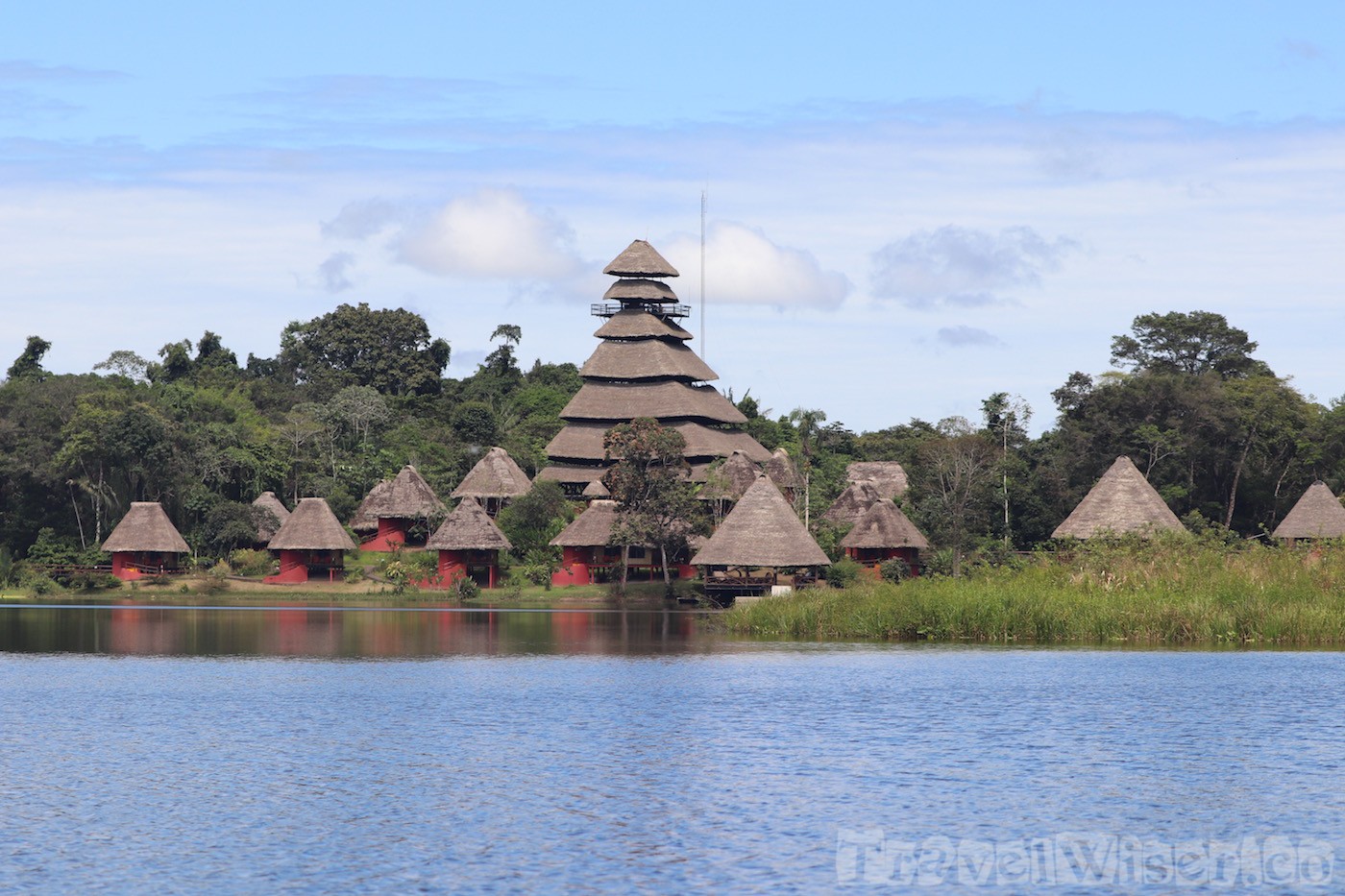 Napo Wildlife Center by the lake, Ecuadorian Amazon