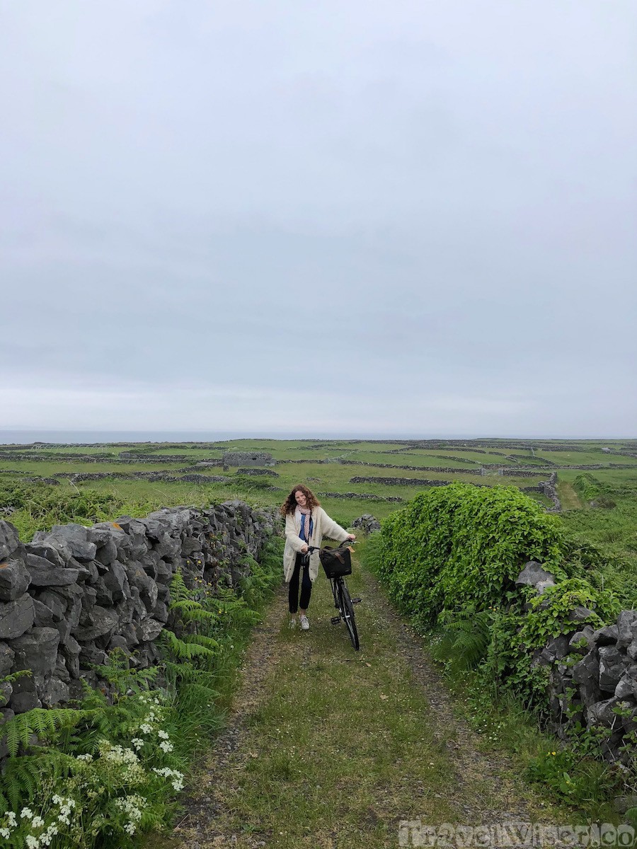 Cycling on Inishmore