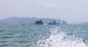 Boat trip around Phang Nga Bay Thailand