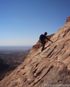 Climbing to Tigray's rock-hewn churches