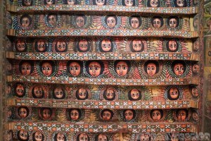 Debre Birhan Selassie ceiling with angels