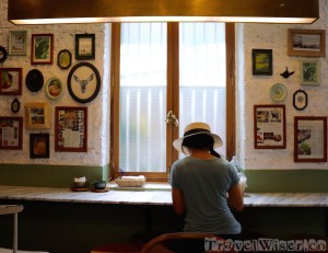 Farm to Table Organic Cafe interior, Bangkok