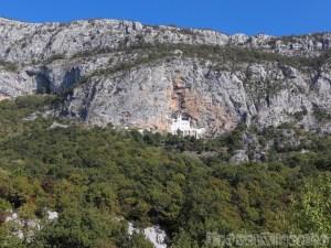 Ostrog Monastery church Montenegro