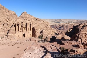 Overlooking the Monastery, Petra Jordan