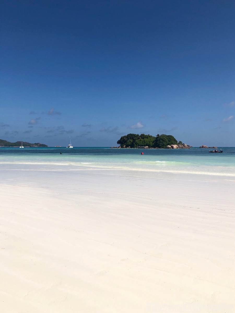 Chauve Souris from powdery white Anse Volbert beach