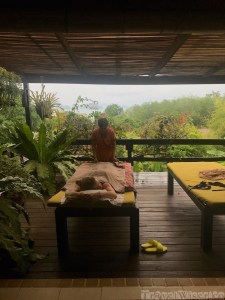 Thai massage at Dan's Koyao Retreat