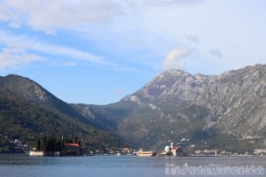 Our Lady of the Rocks Island in front of Perast, Bay of Kotor Montenegro