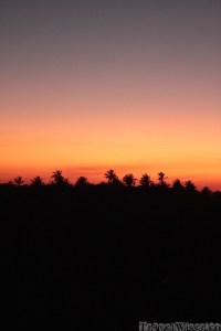 Dunes de Dovela sunset