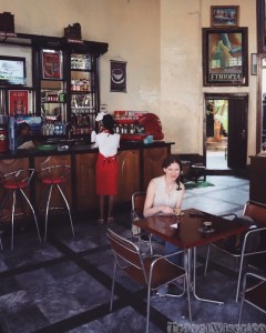 Coffee break at Cafe Ethiopia, Gondar