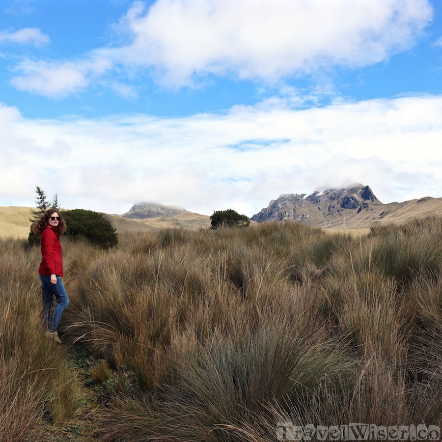 Hiking at Cruz Loma, TeleferiQo Quito