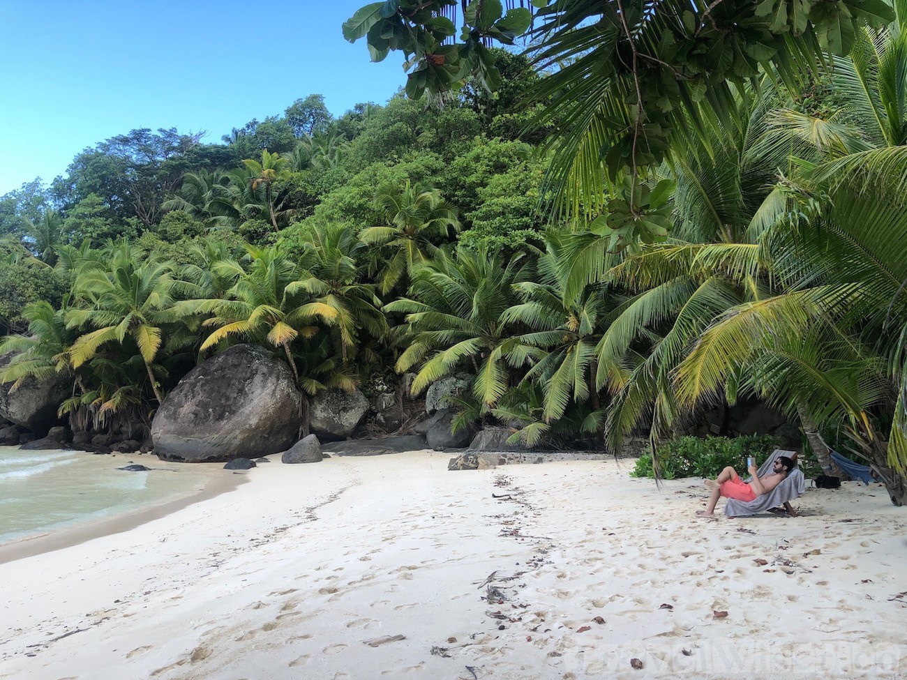 La Belle Tortue beach, Silhouette Island