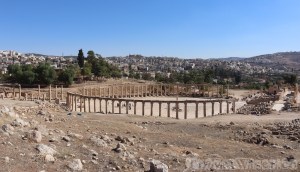 Oval Plaza, Jerash Jordan
