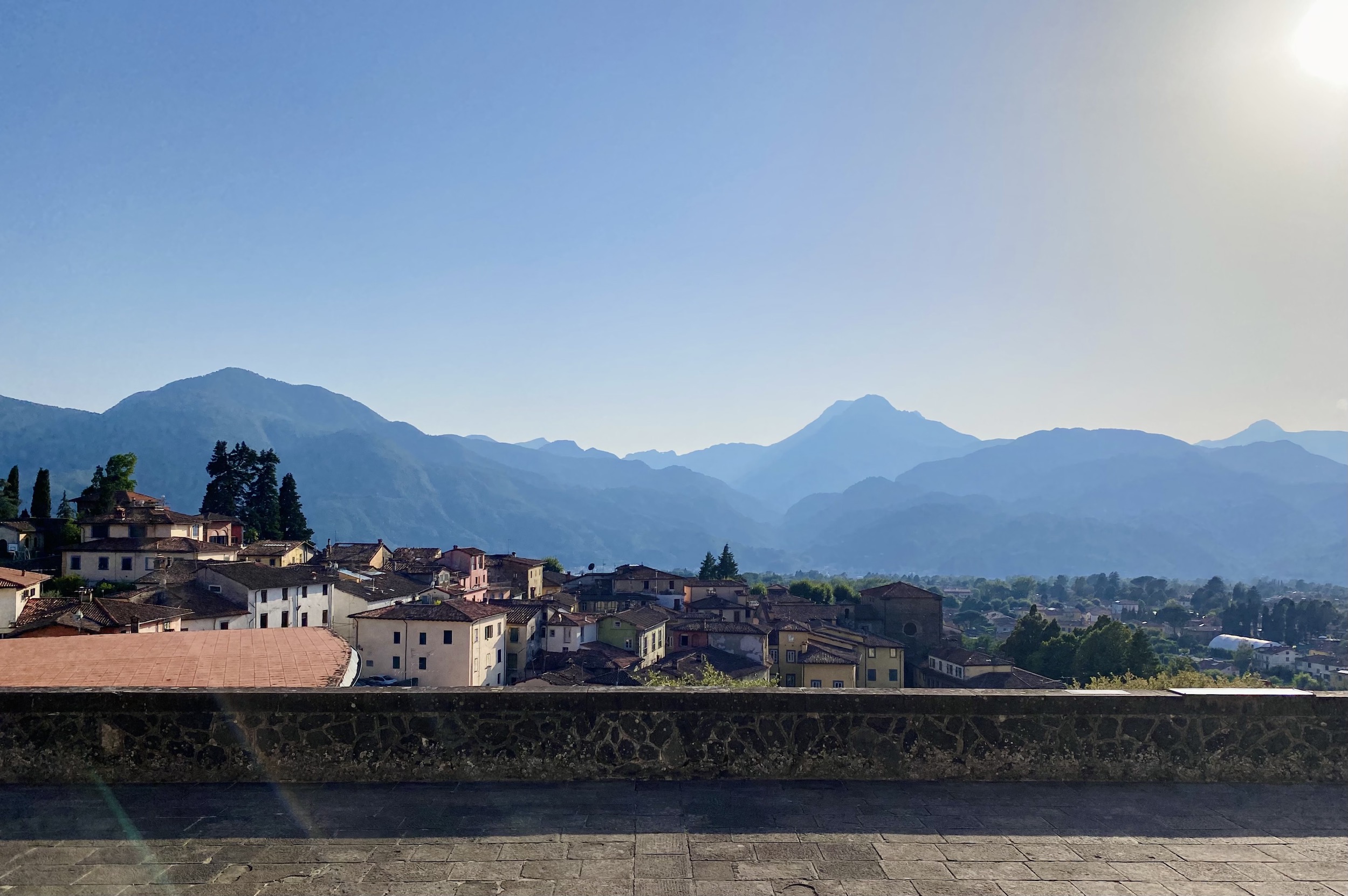 View from the duomo di San Cristoforo, Barga Garfagnana