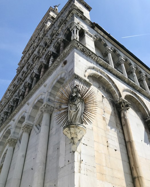 Madonna on the San Michele in Foro church, Lucca Italy
