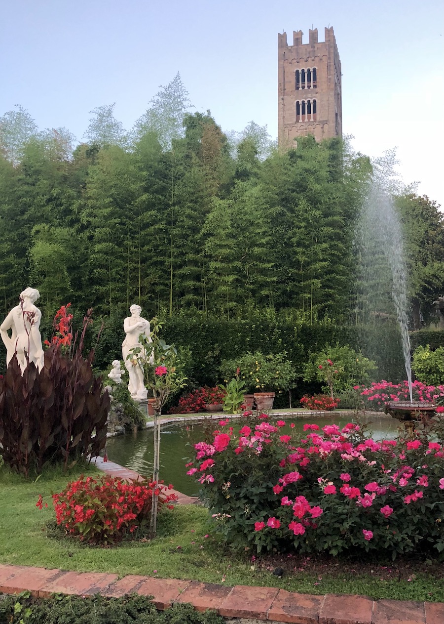 Garden of Palazzo Pfanner Lucca